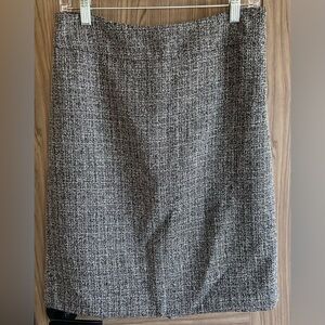 Cato Womens Side ZIP Black Skirt Size 6